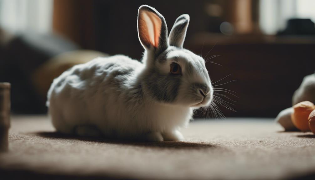 detecting vision loss in rabbits