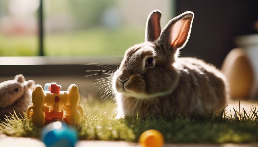 elevated rabbit activity levels