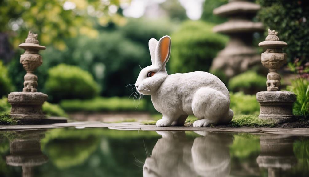 himalayan rabbit s unique history