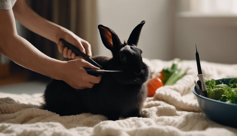 pet rabbit grooming tips