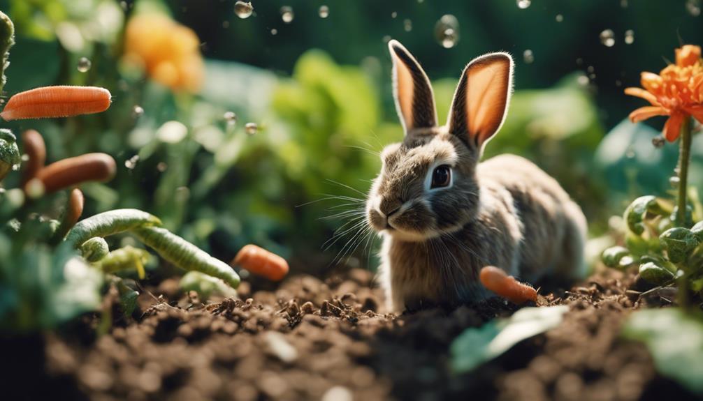 rabbit diet includes insects