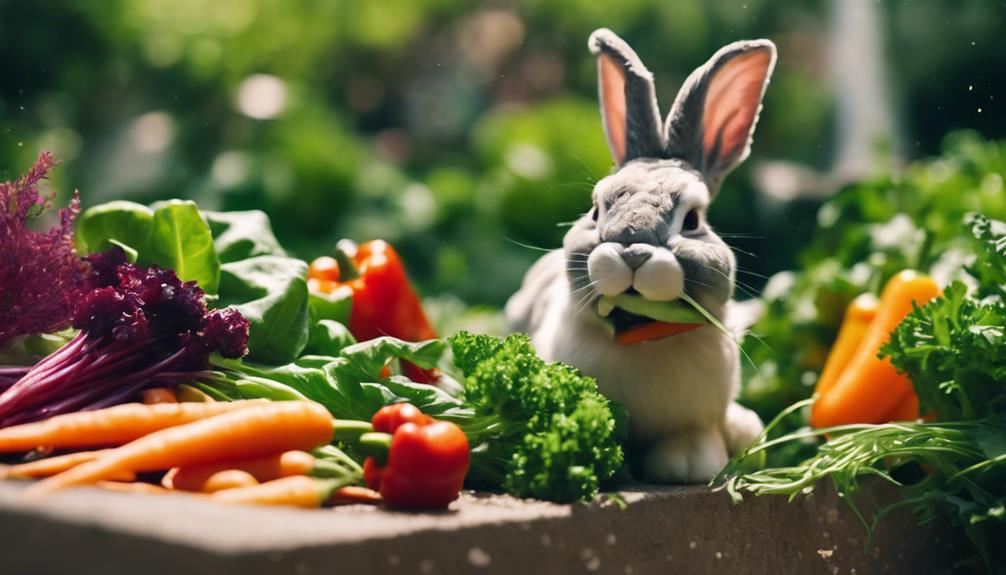 rabbit friendly vegetables to eat