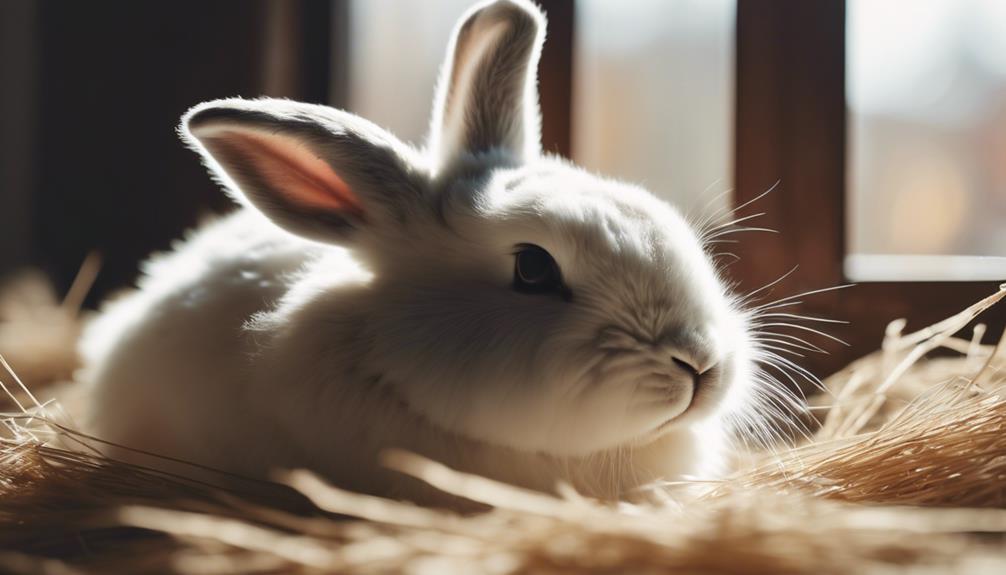 rabbit shedding excessive fur