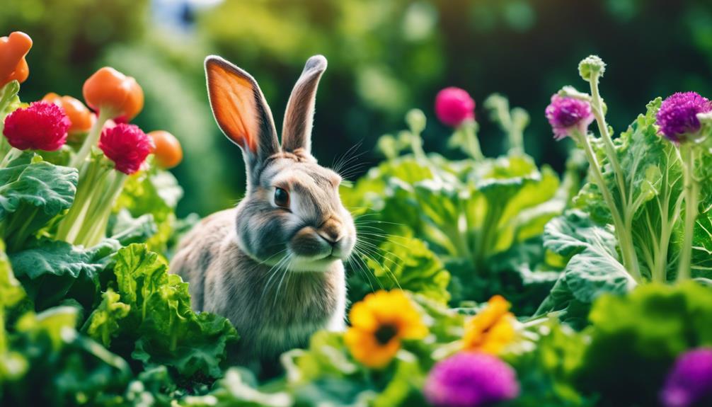 rabbits can eat turnip greens