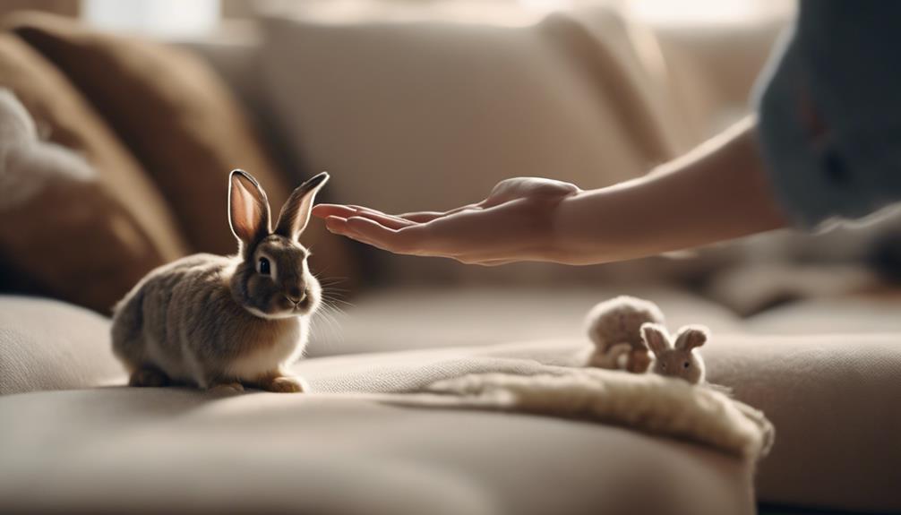 study rabbit behavior closely