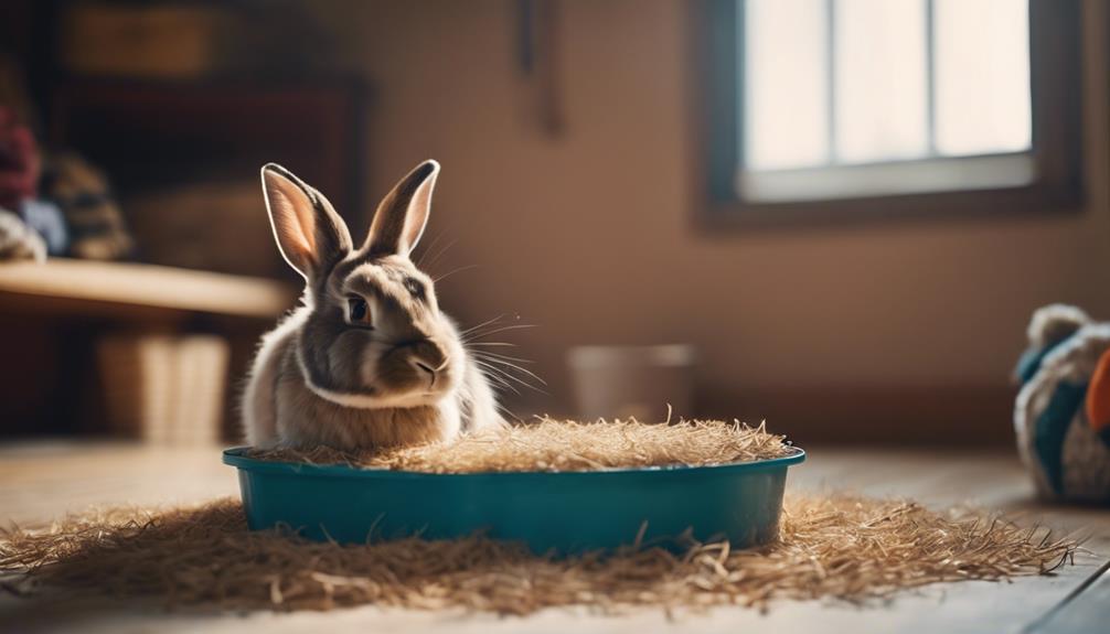 training rabbits to use litter boxes